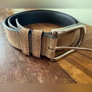 Tulliani genuine leather suede belt - size 36